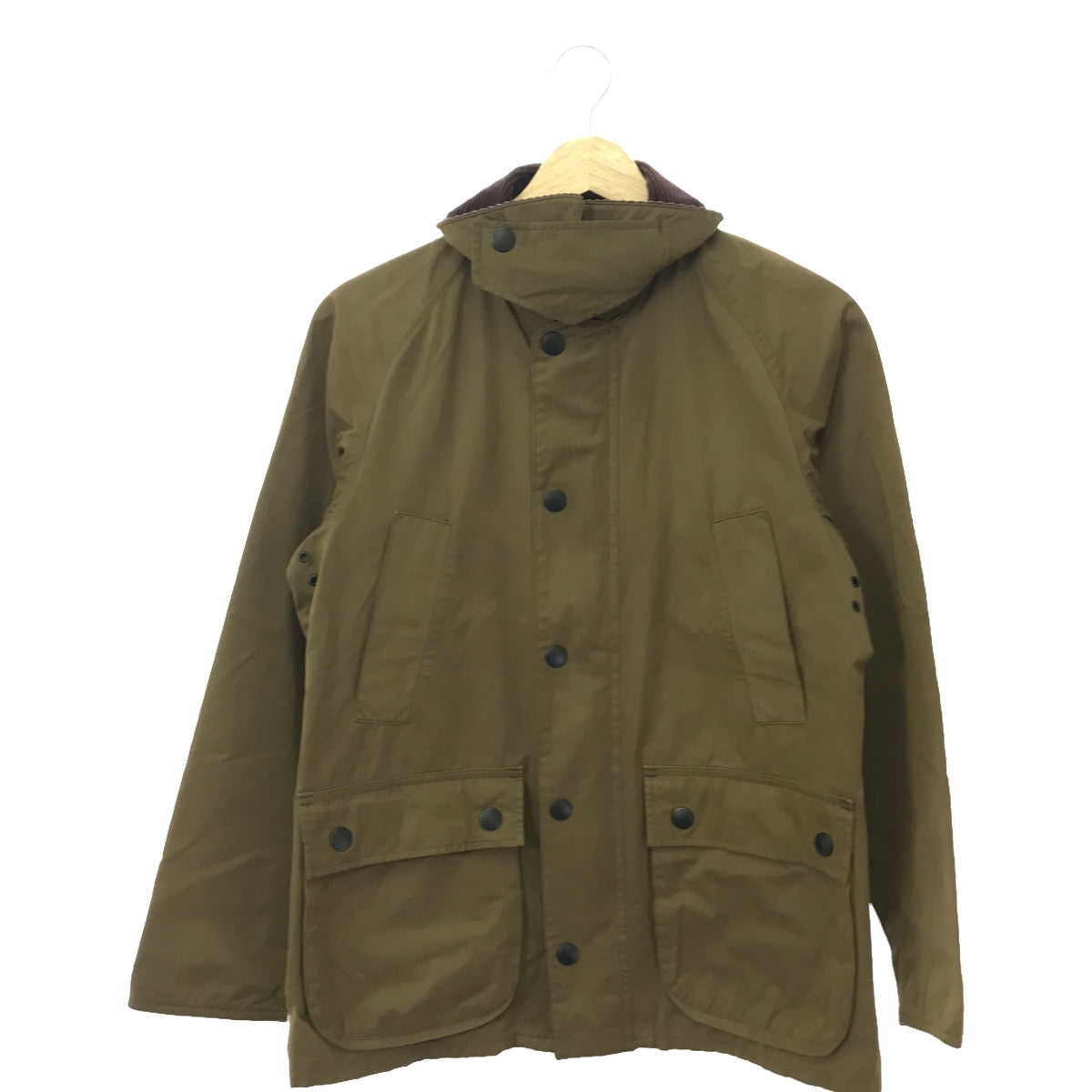 Barbour / バブアー | BEDALE SL PEACHED / ノンオイル ピーチスキン ジャケット | 34 | SAGE | – KLD