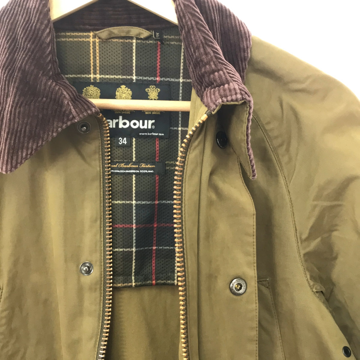 Barbour / バブアー | BEDALE SL PEACHED / ノンオイル ピーチスキン ジャケット | 34 | レディース – KLD