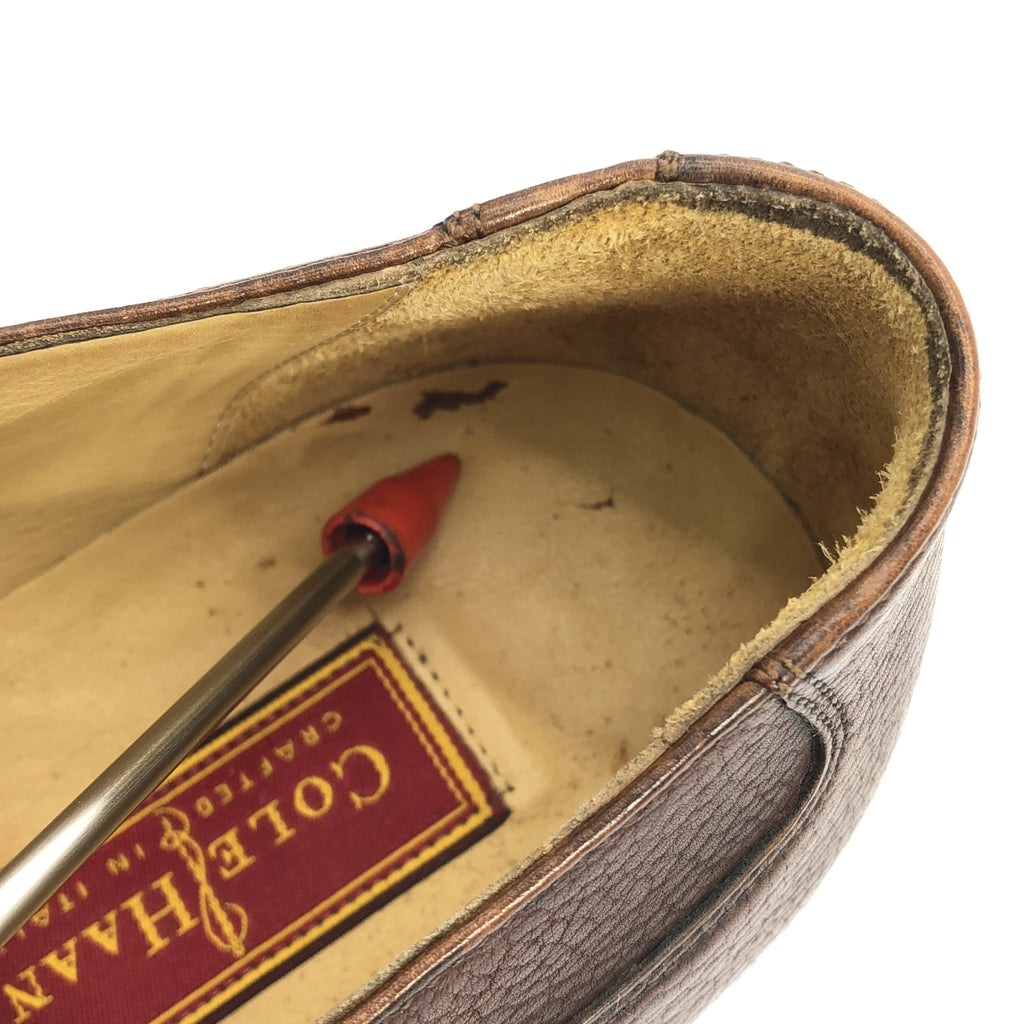 [品相良好] COLE HAAN |直尖皮鞋 | 10E |布朗 |男士