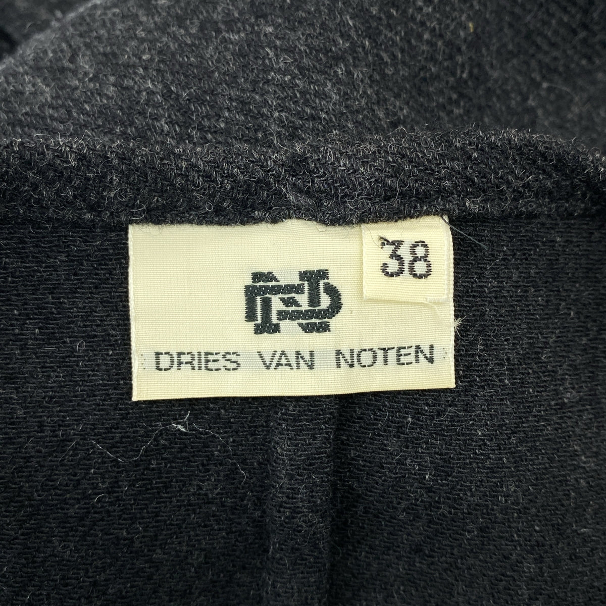 DRIES VAN NOTEN / 드리스 반 노튼 | 울 코튼 민소매 롱 원피스 | 38 | 여성