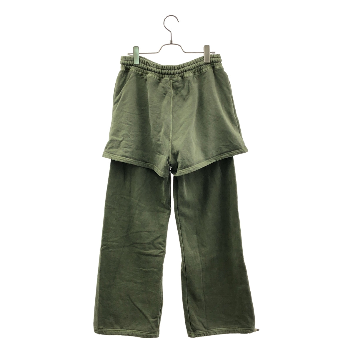 INSCRIRE / 안스쿠리아 | 2025AW | Layered sweat pants / 드로스트링 스웨트 팬츠 | M |