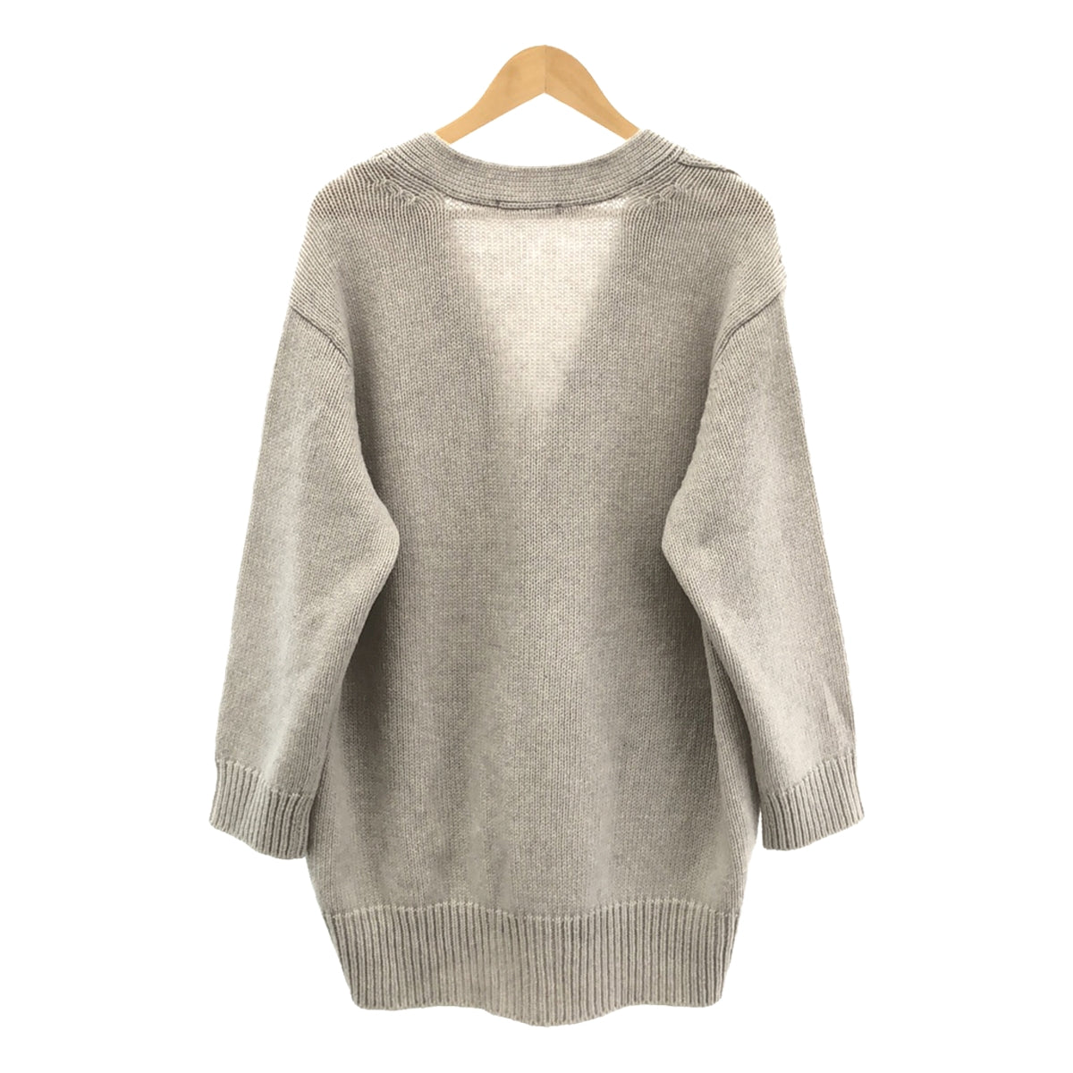 GALERIE VIE | Wool V-neck cardigan | S | Ivory | Women's