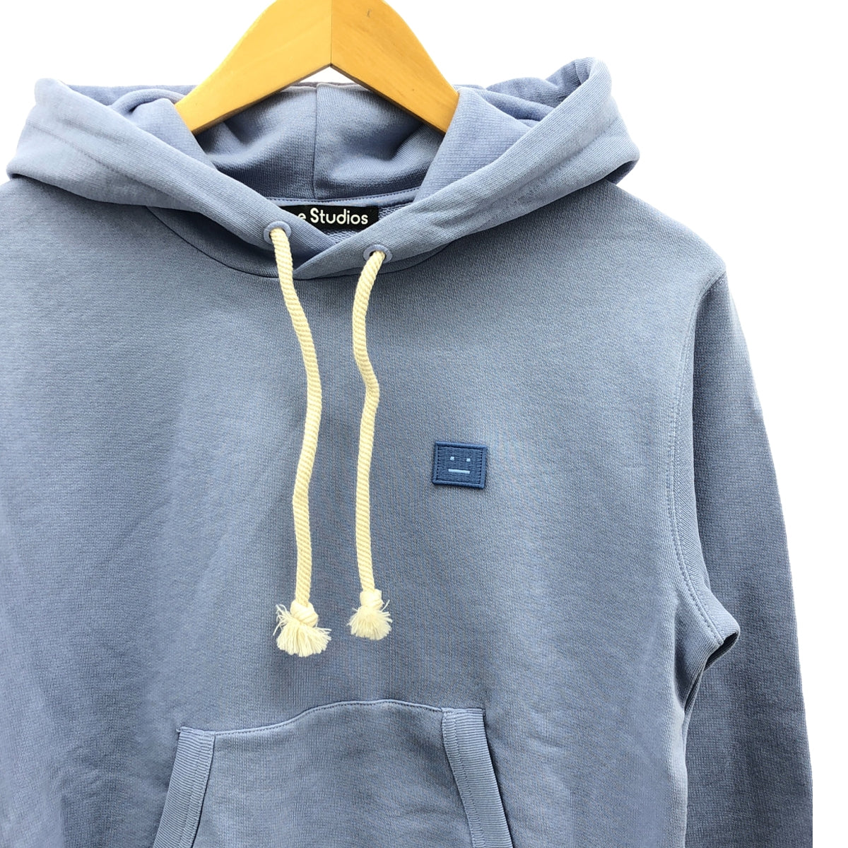 Acne Studios | Face Logo Patch Hoodie - Regular Fit Unisex | XXS | Men's