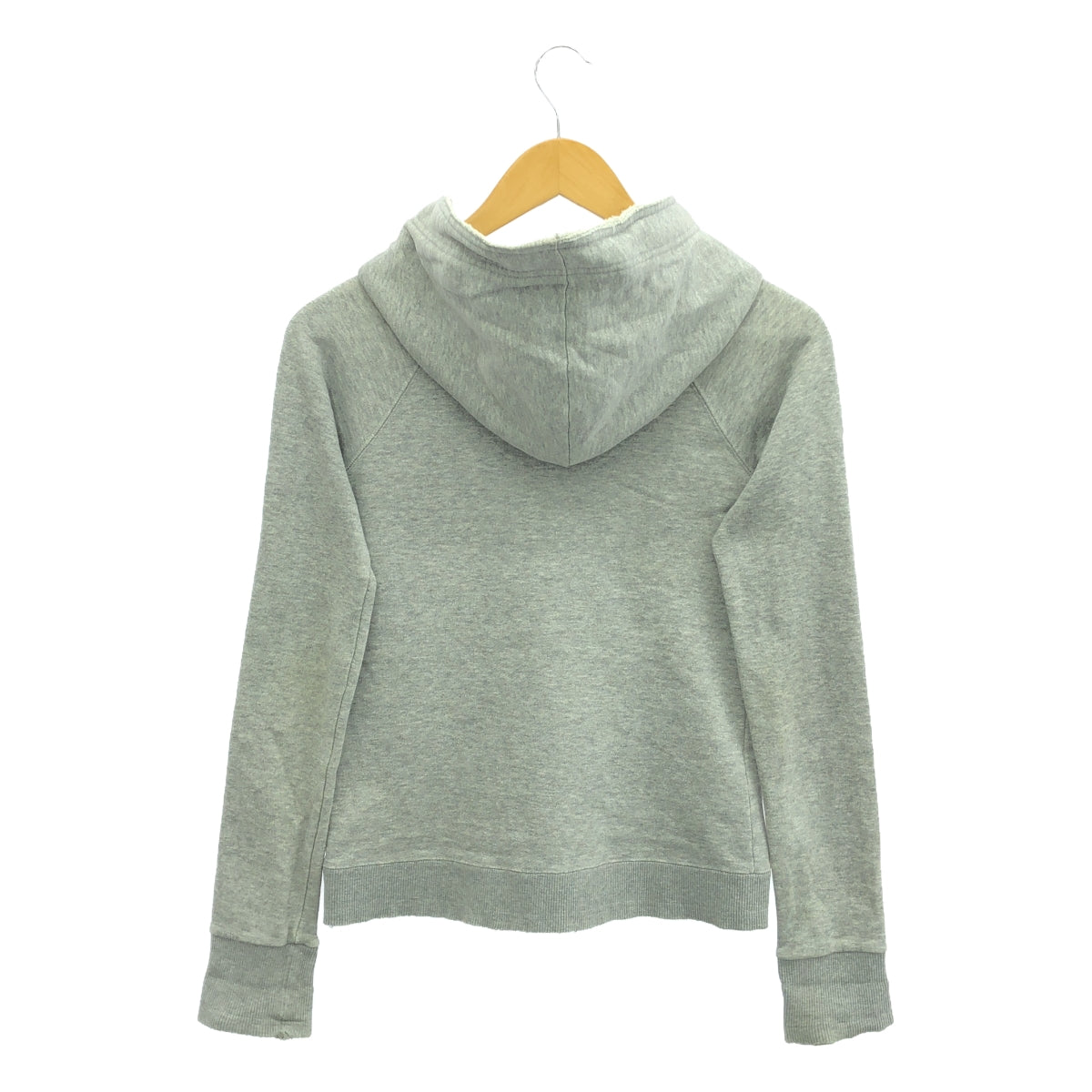 FLORENT | Cotton zip-up hoodie | Grey | Women's