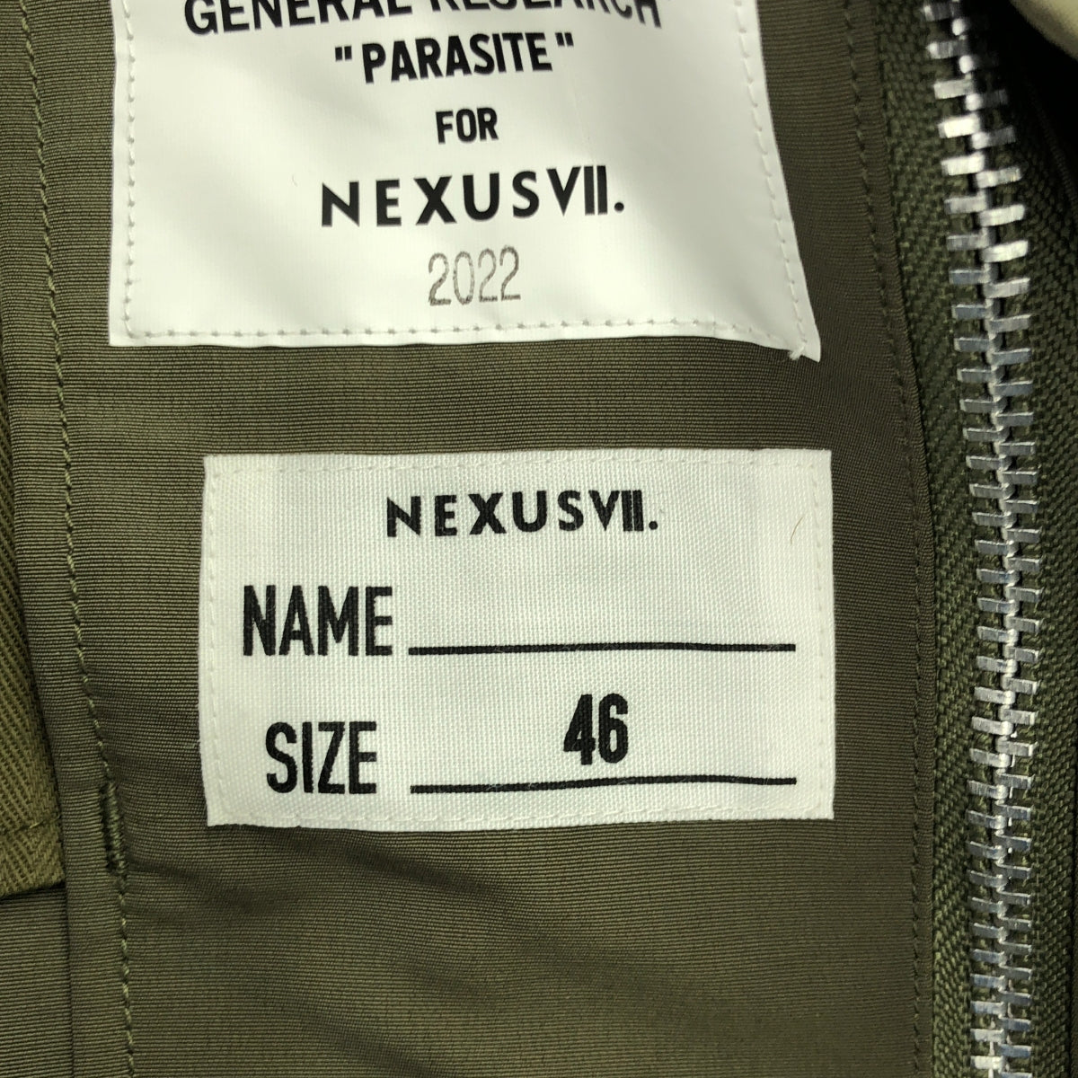 NEXUSVII. / 넥서스 세븐 | 2022SS | × GENERAL RESEARCH H-21 PARASITE JACKET 파라사이트 자켓 | 46 | 맨즈