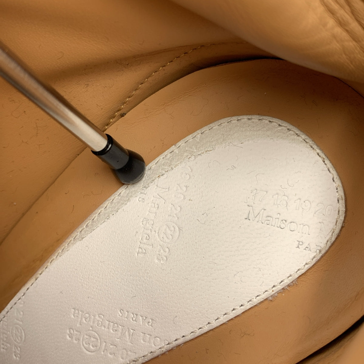 Maison Margiela / 메종 마르젤라 | TABI ANKLE BOOTS 가죽 버선 발목 부츠 | 41 | 남성