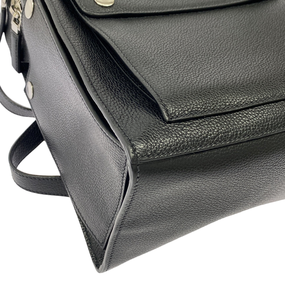 【美品】  PRADA / プラダ | 2VZ040 オールレザー バックパック | ブラック | メンズ