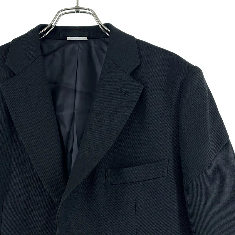 COMME des GARCONS HOMME DEUX / コムデギャルソンオムドゥ | 2024AW | ウール 捻れ 変形 テーラードジャケット | M | メンズ