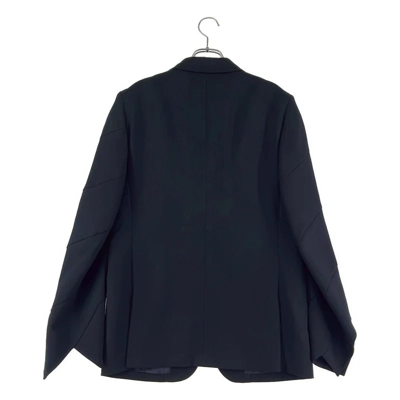 COMME des GARCONS HOMME DEUX / コムデギャルソンオムドゥ | 2024AW | ウール 捻れ 変形 テーラードジャケット | M | メンズ