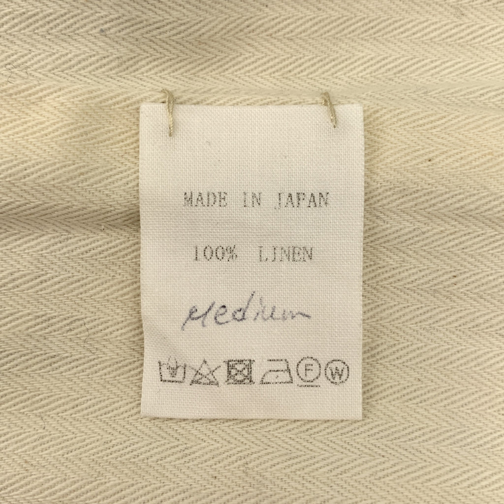 kaval / 카발 | linen tweed jacket / 린넨 트위드 오버 재킷 / 헤링본 총 안감 | M | 남성