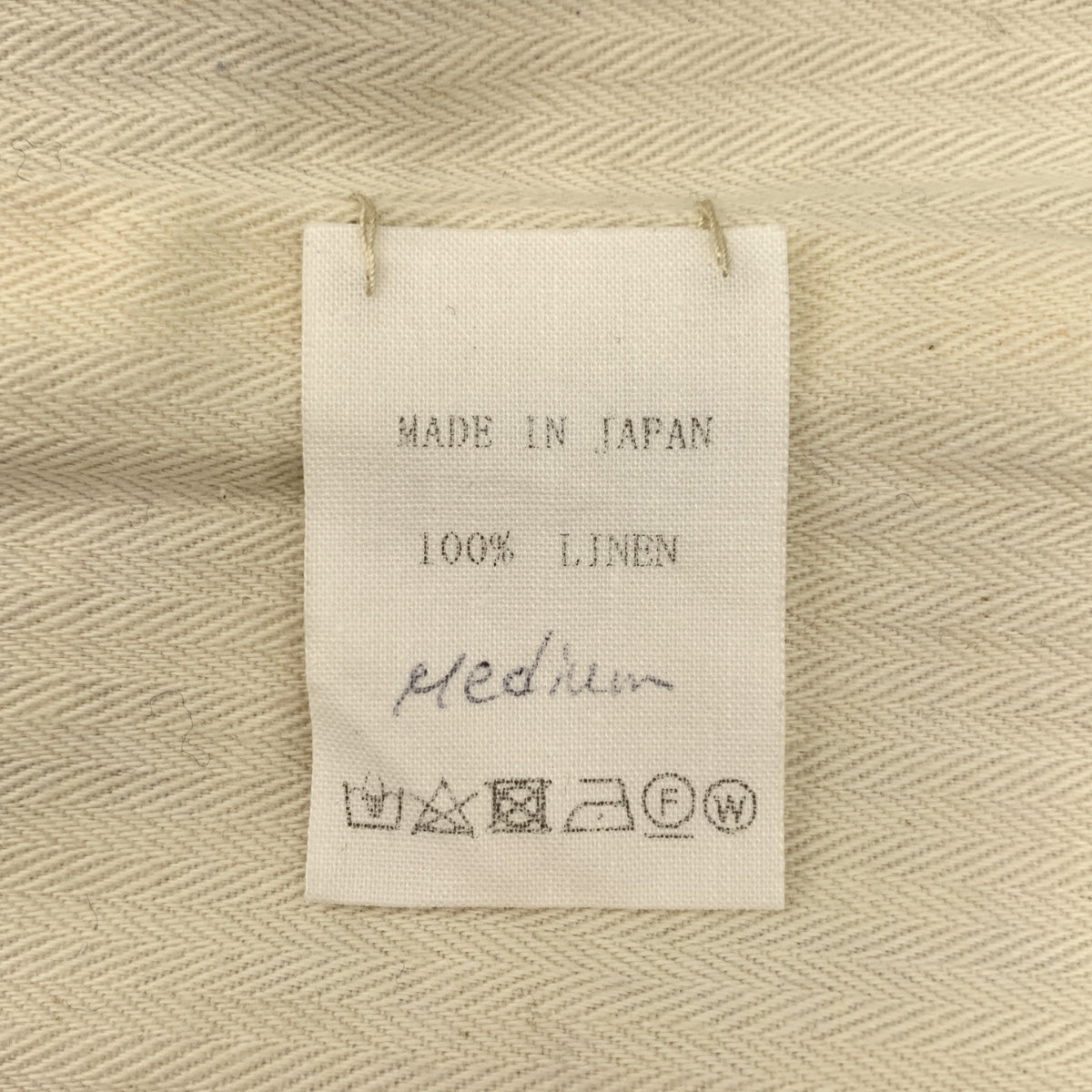 kaval / 카발 | linen tweed jacket / 린넨 트위드 오버 재킷 / 헤링본 총 안감 | M | 남성