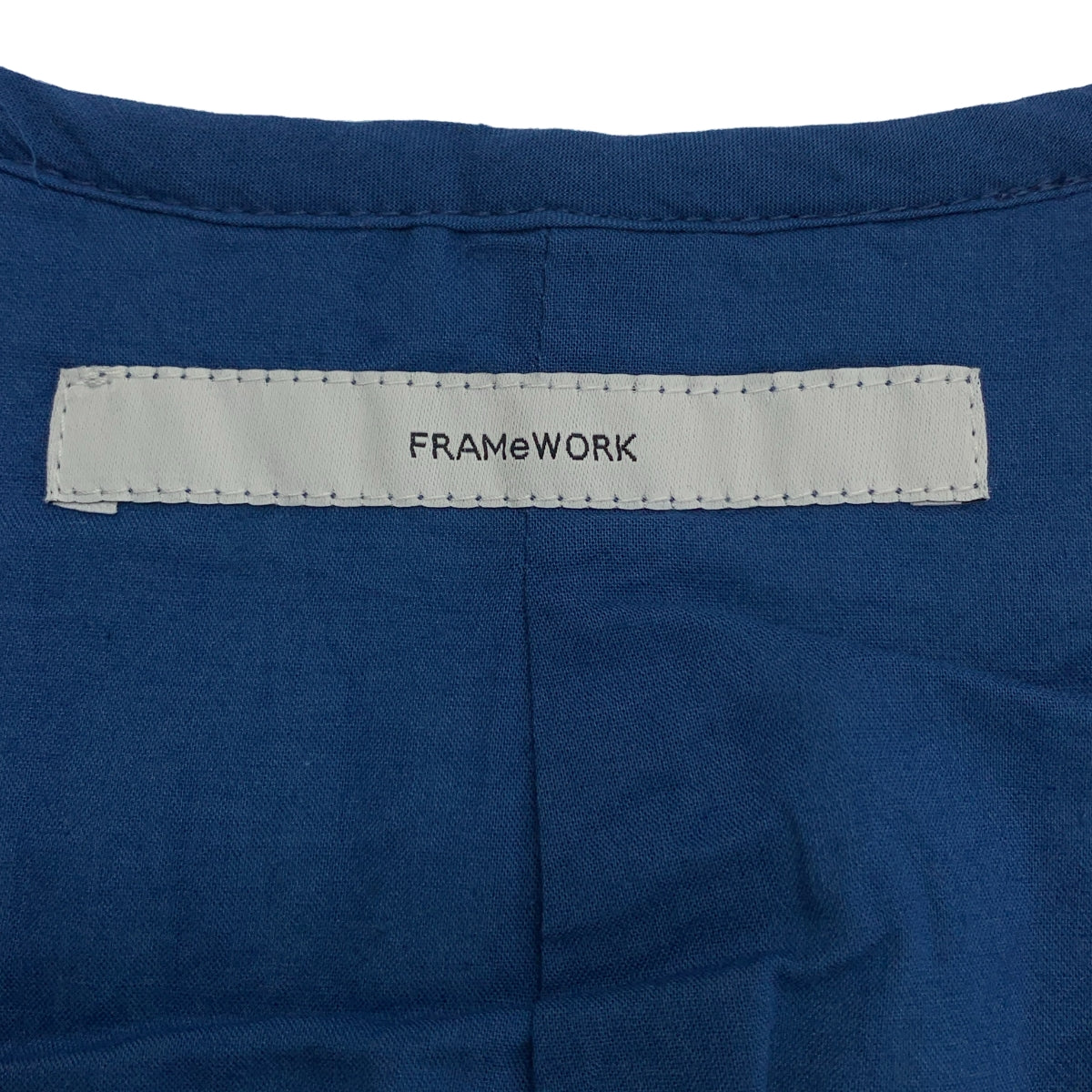 【新品】  Framework / フレームワーク | 2023SS | キルト プリント ベスト | F | ブルー / グリーン | レディース