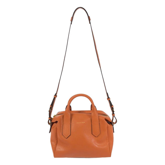 [Good Condition] CHARLES &amp; KEITH / Charles and Keith | 2way Boston Shoulder Bag | Orange | Women's