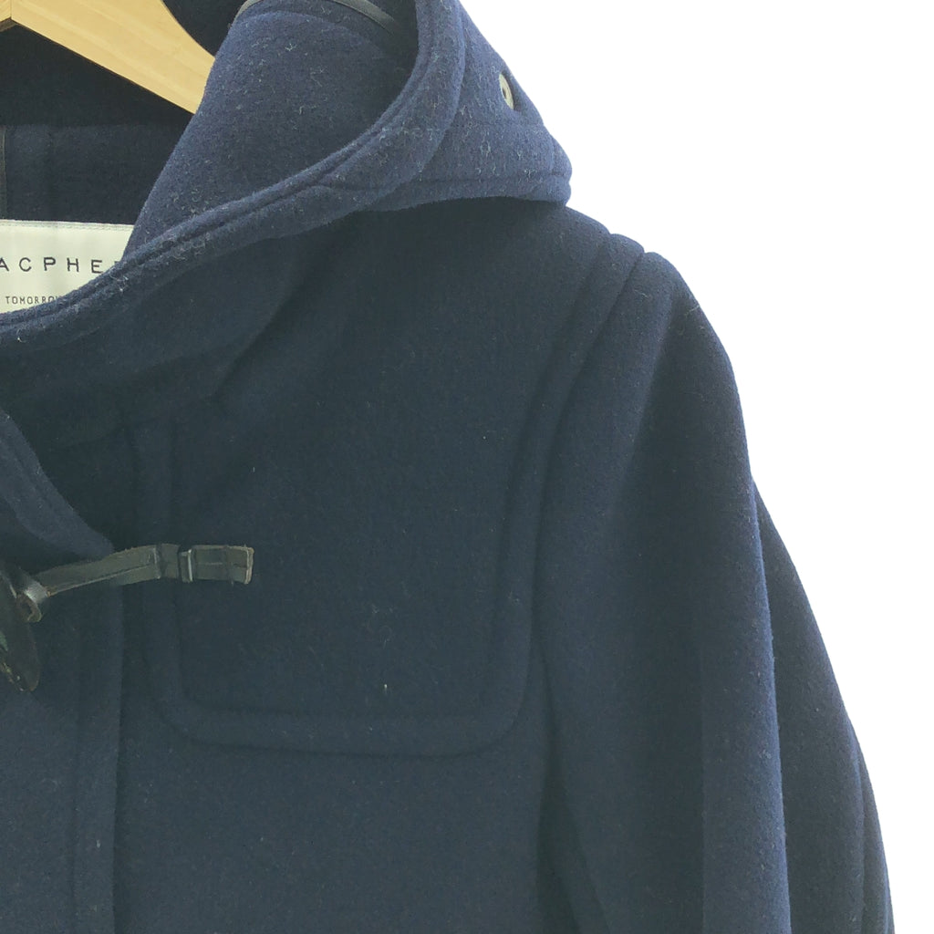 Tomorrowland MACPHEE / トゥモローランドマカフィー | ウール ダッフルコート | 36 | ネイビー | レディース