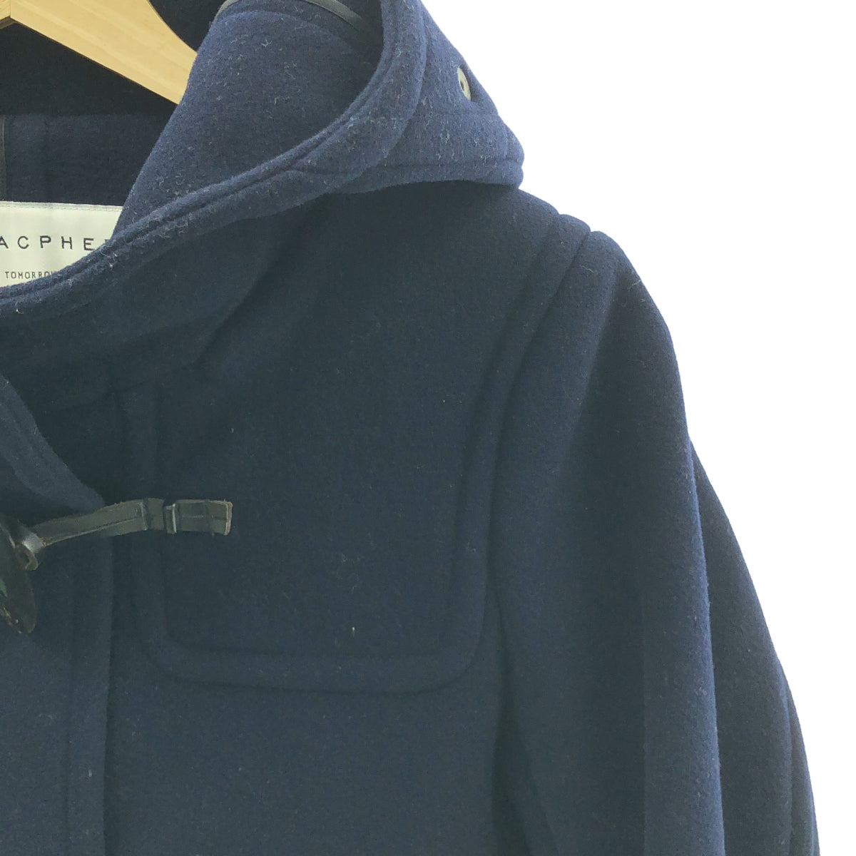 Tomorrowland MACPHEE / トゥモローランドマカフィー | ウール ダッフルコート | 36 | ネイビー | レディース