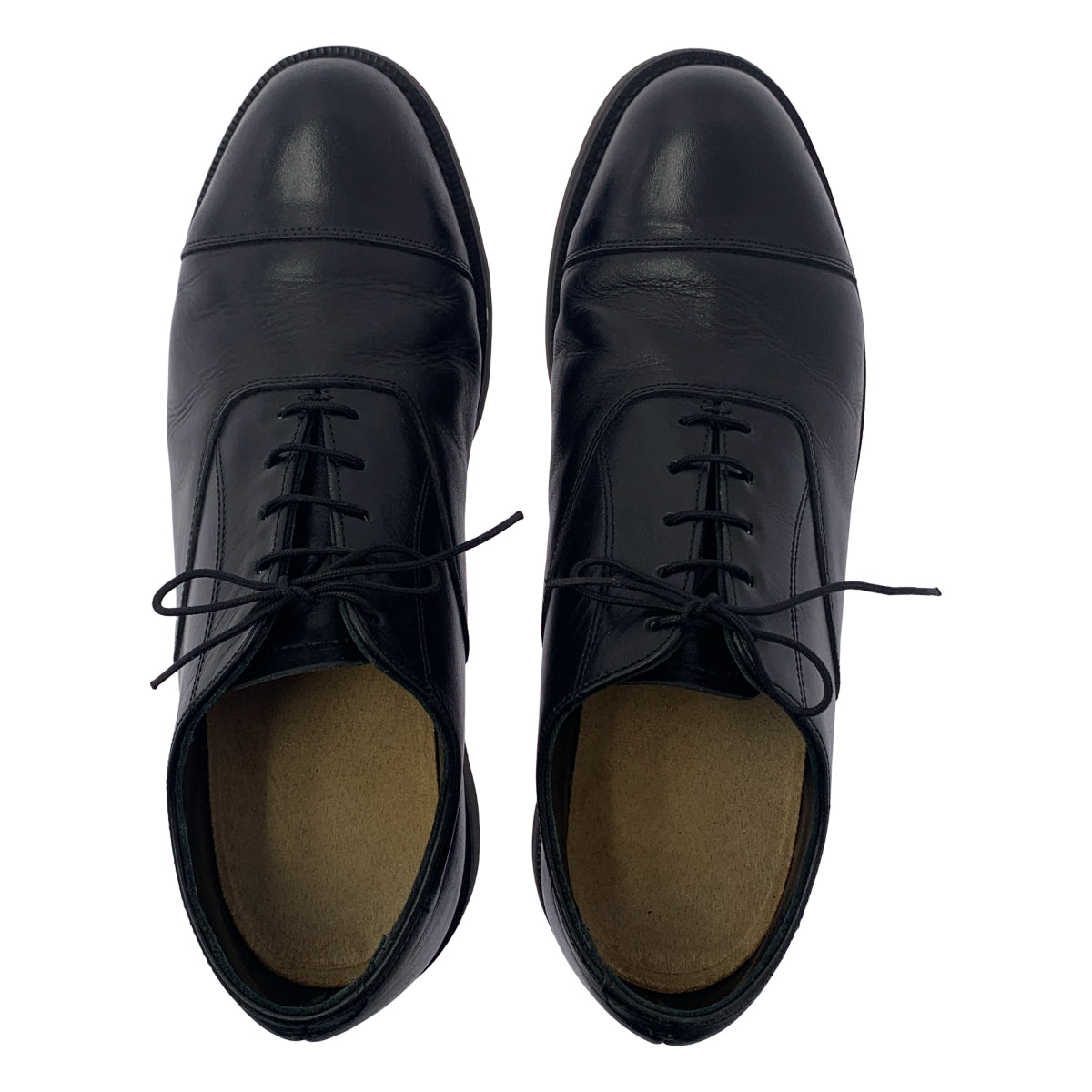 CANADA WEST SHOE / カナダウエストシュー | 内羽根式 ストレートチップ レザー シューズ | 9.5 | ブラック | メンズ