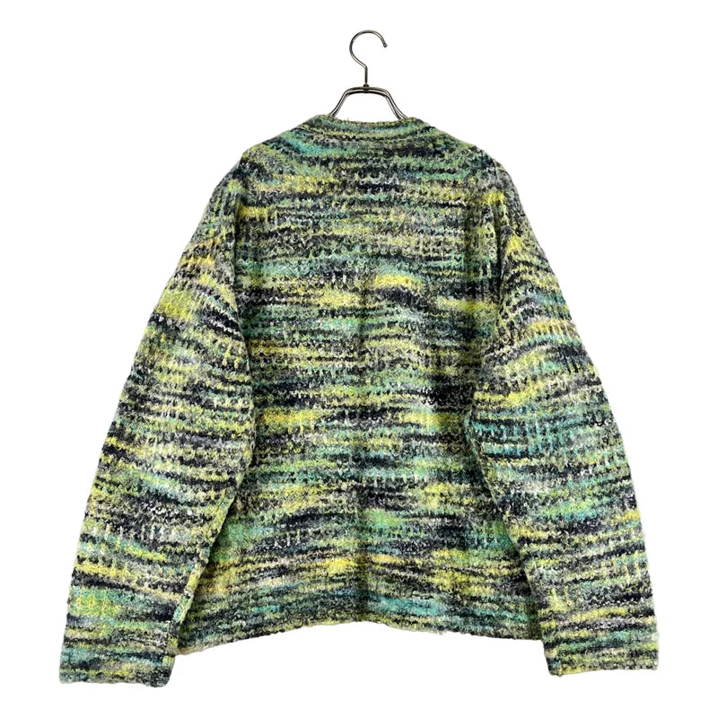 Maison Special / メゾンスペシャル | Italian Imported Yarn Prime-Over Crew Neck Pullover Knit ニット | 1 | メンズ