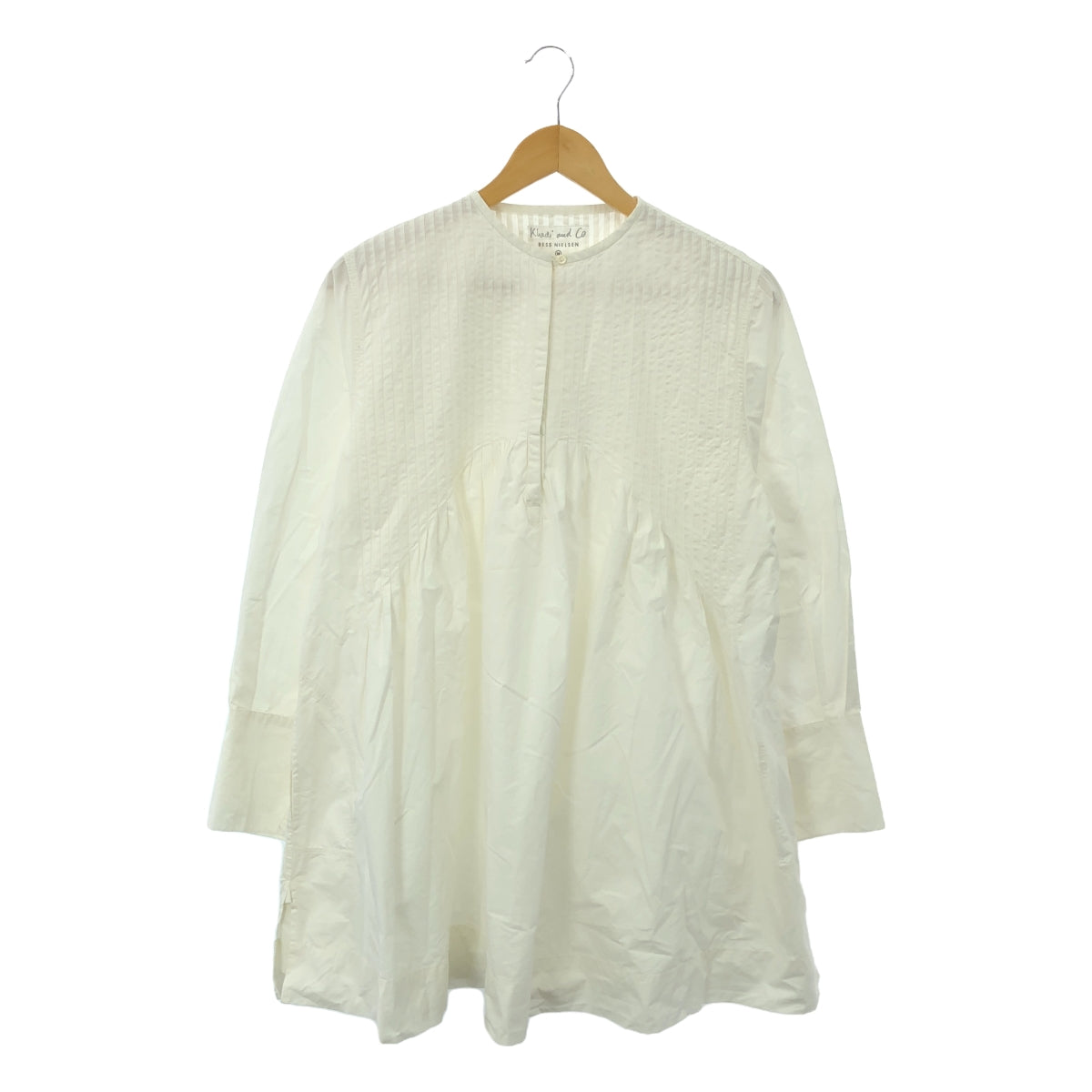 Khadi and Co / カディー&コー | BESS NIELSEN コットン シャツワンピース | M | レディース