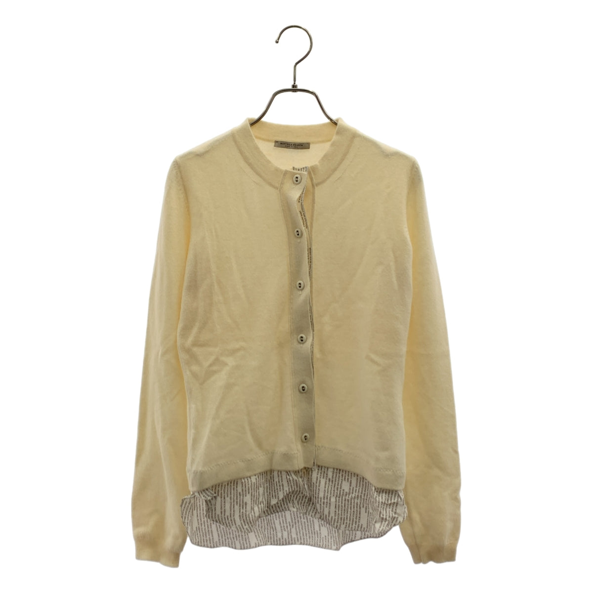 BOTTEGA VENETA / 보테가 베네타 | 캐시미어 실크 도킹 가디건 | 40 |