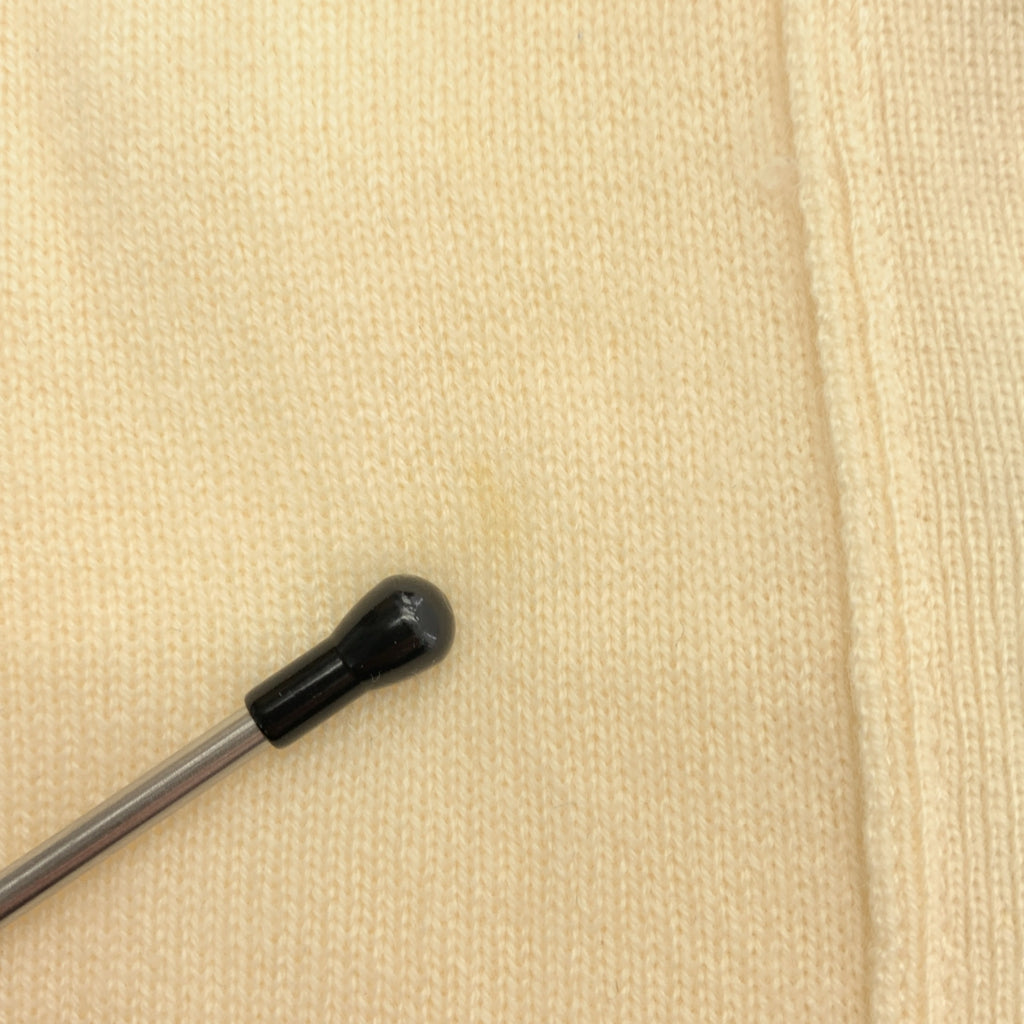 BOTTEGA VENETA / ボッテガヴェネタ | カシミヤ シルク ドッキング カーディガン | 40 | レディース