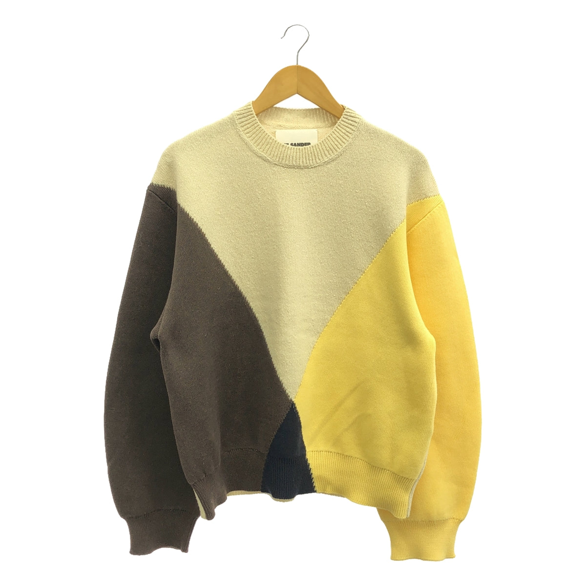 JIL SANDER | Cotton multicolor crew neck knit | 46 | Men's