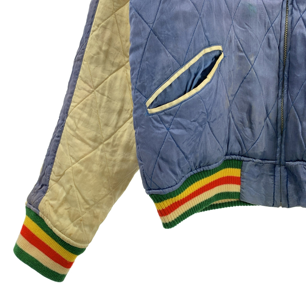 VINTAGE / ヴィンテージ古着 | 1990s | SILVER STONE / タイガー ドラゴン 刺しゅう リバーシブル キルティング スーベニアジャケット スカジャン | 38 | メンズ