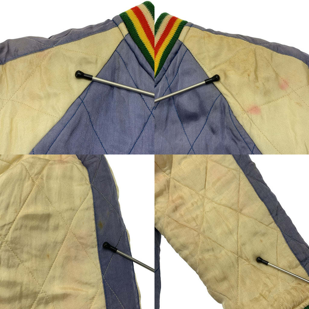 VINTAGE / ヴィンテージ古着 | 1990s | SILVER STONE / タイガー ドラゴン 刺しゅう リバーシブル キルティング スーベニアジャケット スカジャン | 38 | メンズ