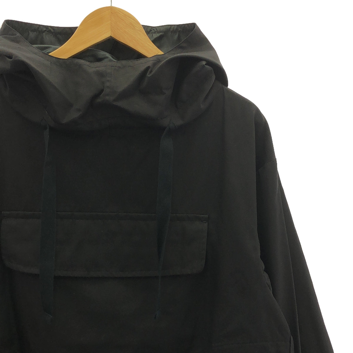 【新品】  prasthana / プラスターナ | hang strings salvage parka | S | ブラック | メンズ