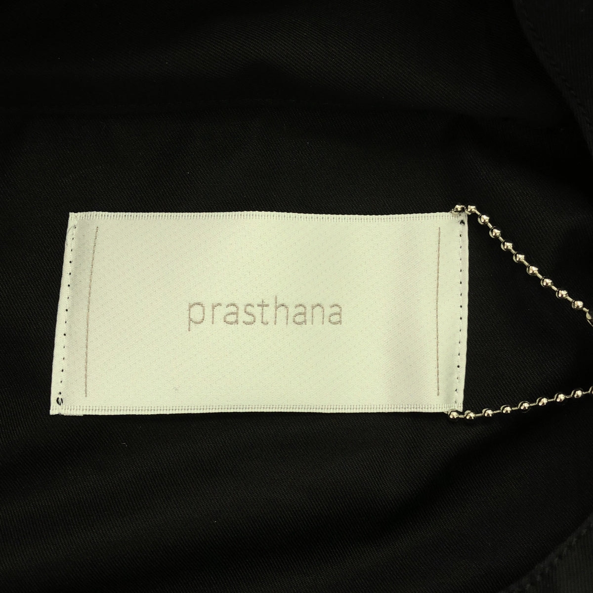 【신품】 prasthana / 프라스타나 | hang strings salvage parka | S | 블랙 | 남성