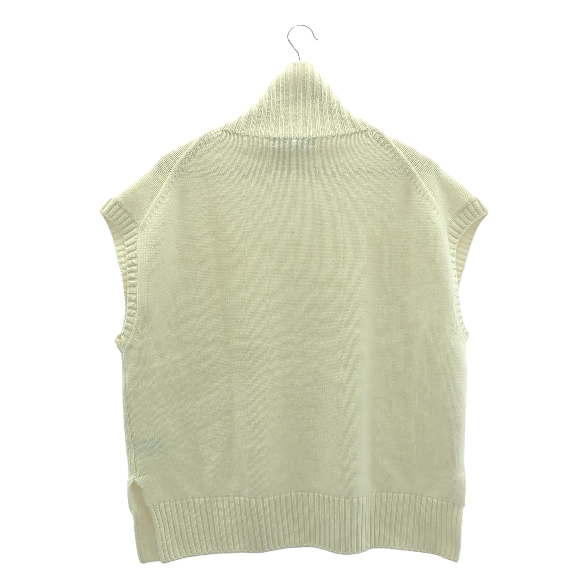 艾布雷 / 艾布爾 |羊絨高領無袖針織衫 | F |象牙 |女性的