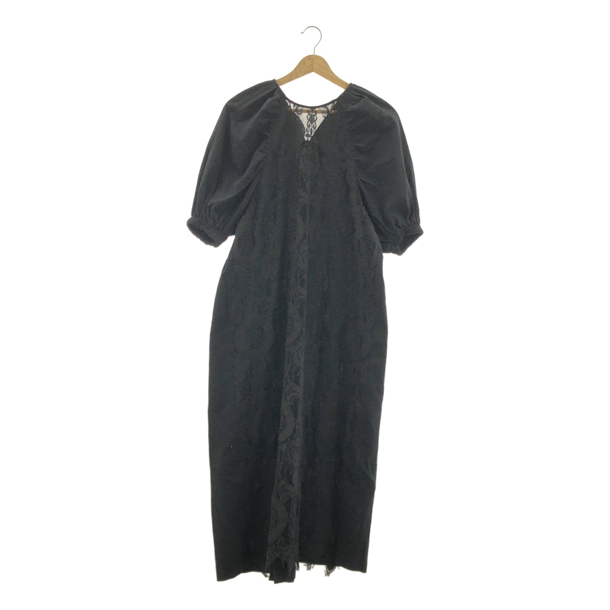 【美品】  AMERI / アメリ | メディ2WAYサークルパターンレースドレス ワンピース / インナー付き | S | ブラック | レディース