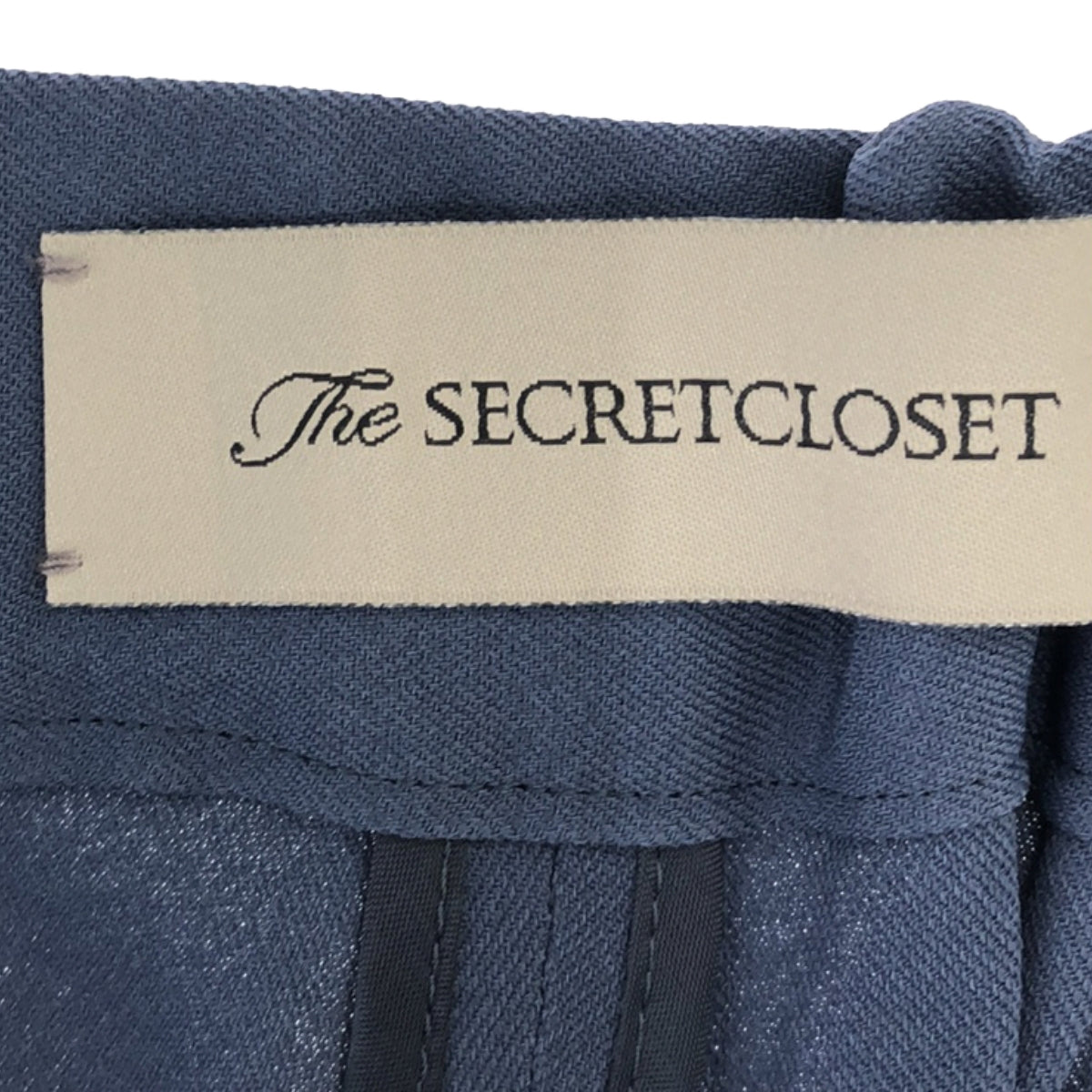 美品】 The SECRETCLOSET / ザシークレットクロゼット | クロップド イージーパンツ | 1 | ブルー系 | レディー – KLD