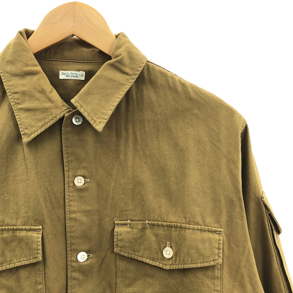 PHIGVEL / 피그벨 | 코튼 피셔 셔츠 재킷 | 2 | 남성