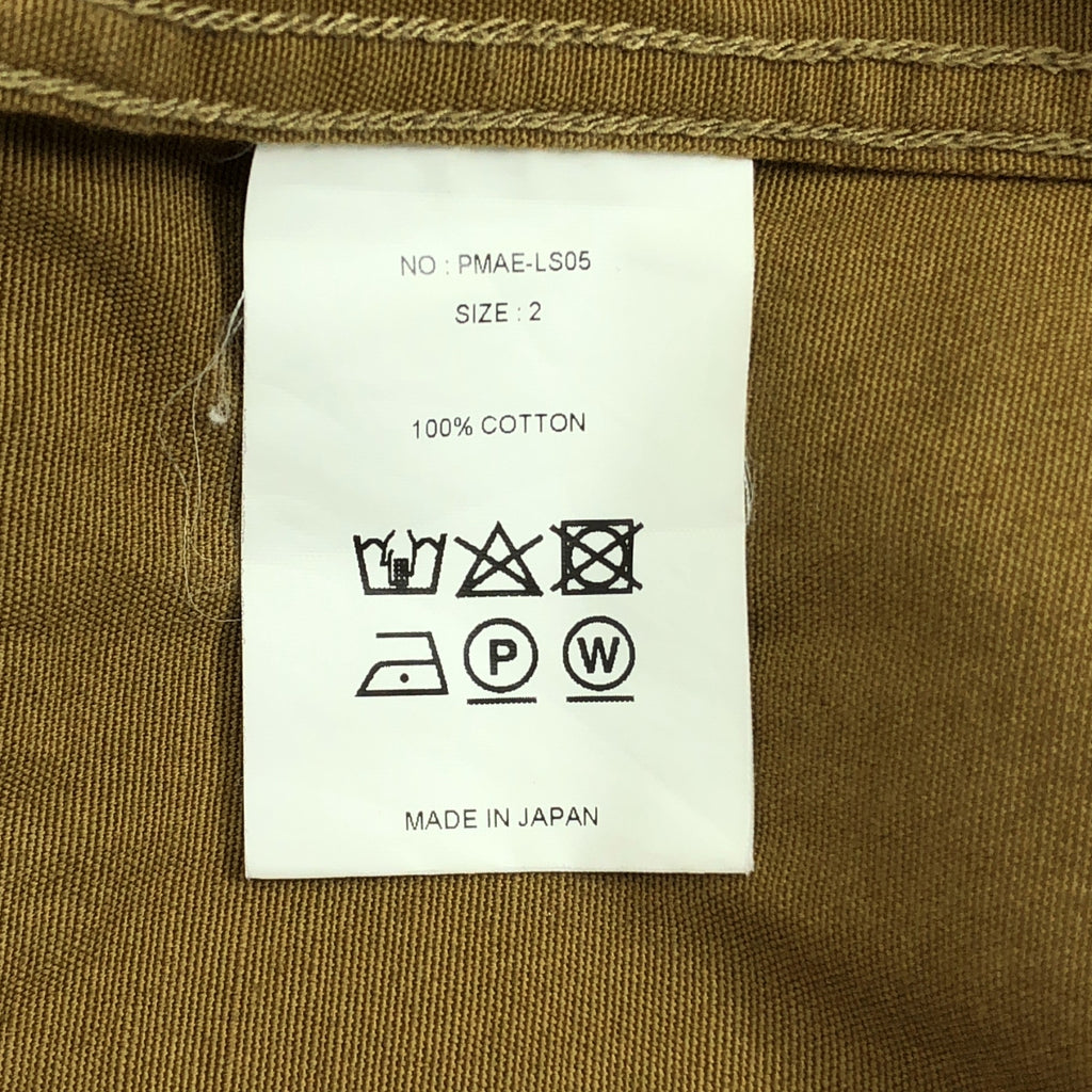 PHIGVEL / 피그벨 | 코튼 피셔 셔츠 재킷 | 2 | 남성