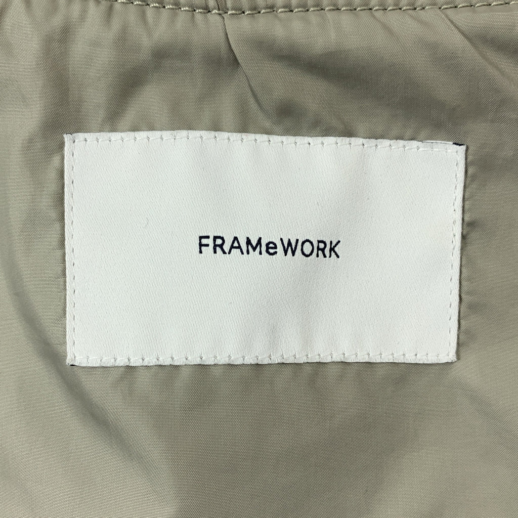 Framework / フレームワーク | 2022SS | ナイロンツイル MA-1 ブルゾン ジャケット | 38 | レディース