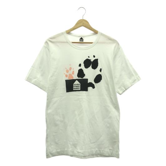 Dover Street Market | Paw Print Crew Neck T-Shirt | L | Men's