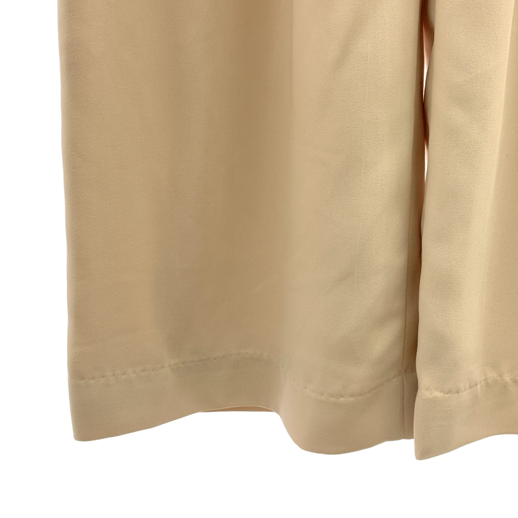 CLANE | 兩穿平領連身褲 | 0碼 | 米色 | 女款