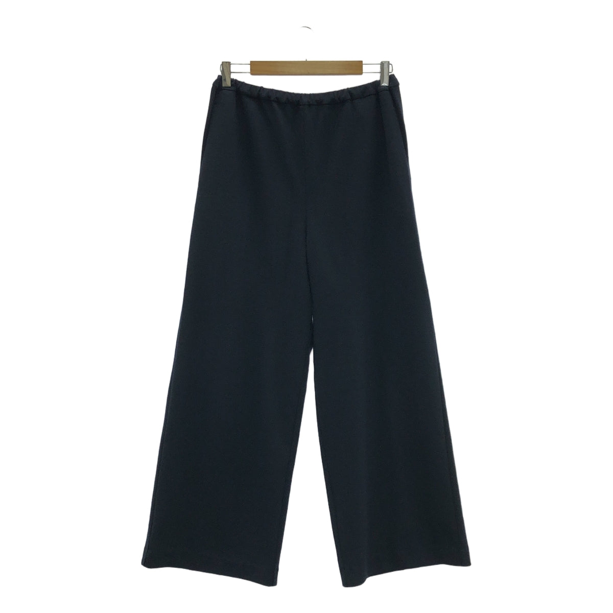 艾布雷 / 艾布爾 |柔軟羊毛順滑寬鬆寬褲 | 38 |深海軍藍 |女的