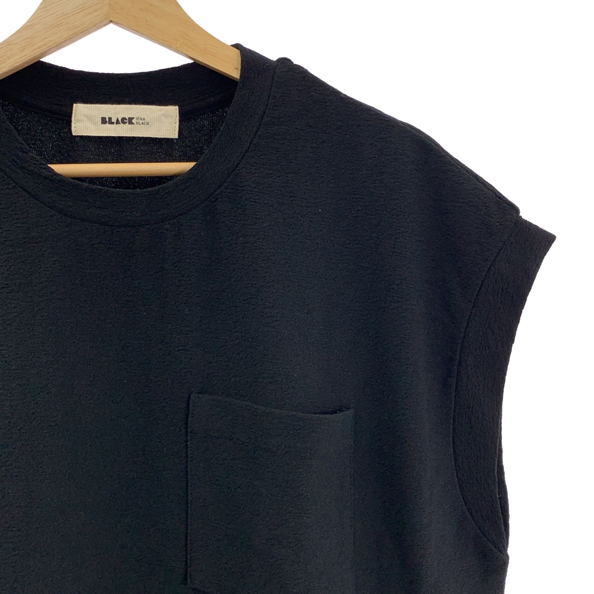 IENA / イエナ | 2025AW | BLACK ポケットTドレス | 36 | レディース