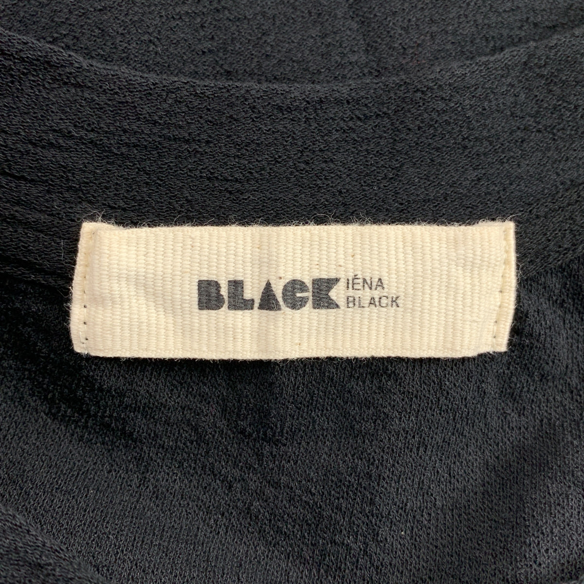 IENA / イエナ | 2025AW | BLACK ポケットTドレス | 36 | レディース