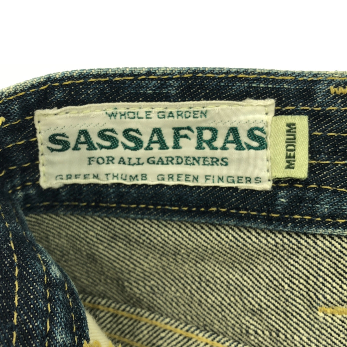 SASSAFRAS / ササフラス | FALL LEAF PANT デニム ワークパンツ | M | メンズ