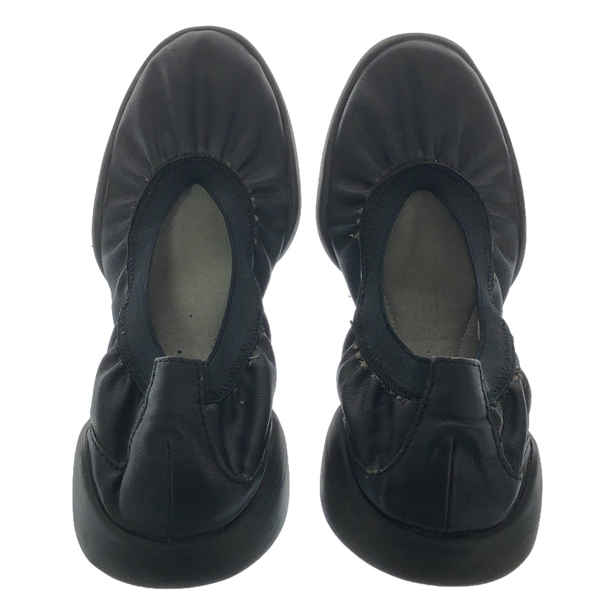 PLEATS PLEASE ISSEY MIYAKE | Leather ballet shoes | 24 | Women's