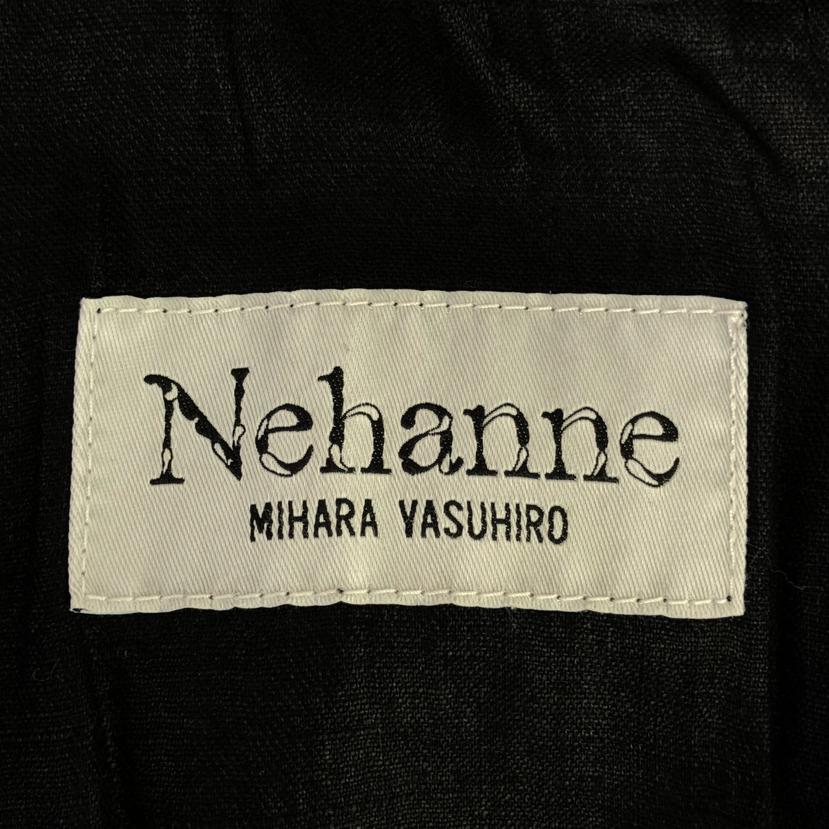 Nehanne MIHARA YASUHIRO / 네한미하라야스히로 | 린넨 드레이프 롱 카디건 가운 코트 | 46 | 남성