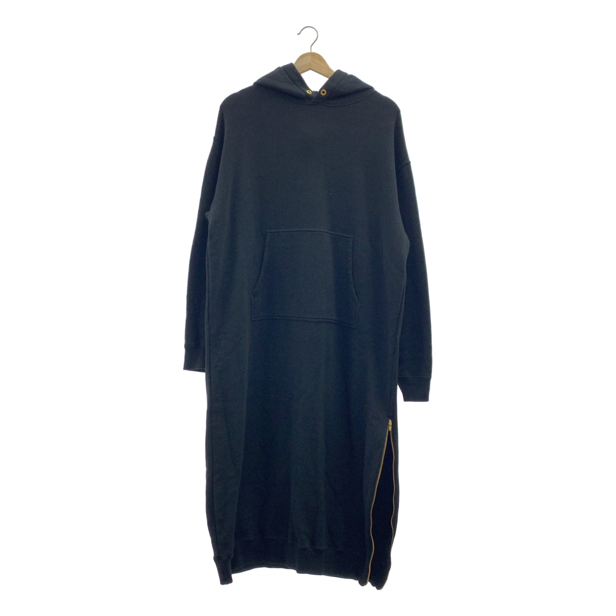 Deuxieme Classe / 두지엠 클래스 | 2021AW | Sweat Dress / 사이드 Zip 슬릿 스웨트 원피스 후디 | F | 여성