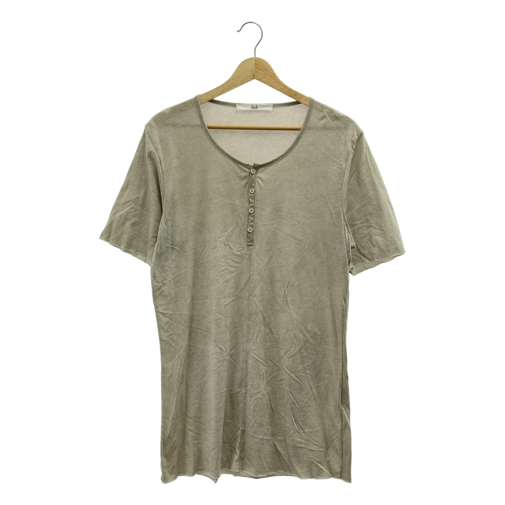 daub | 純棉亨利領T卹 | 44碼 | 男士