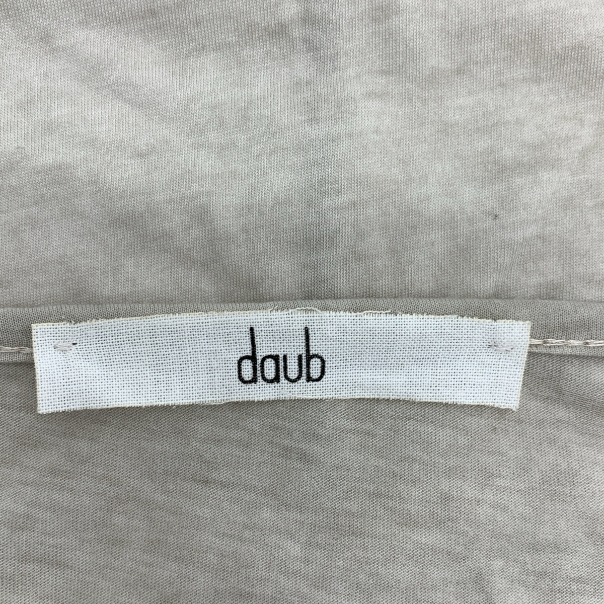 daub | 純棉亨利領T卹 | 44碼 | 男士