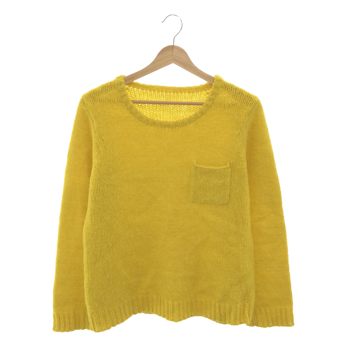 THE SHISHIKUI 立ち上がら ALPACA KNIT YELLOW