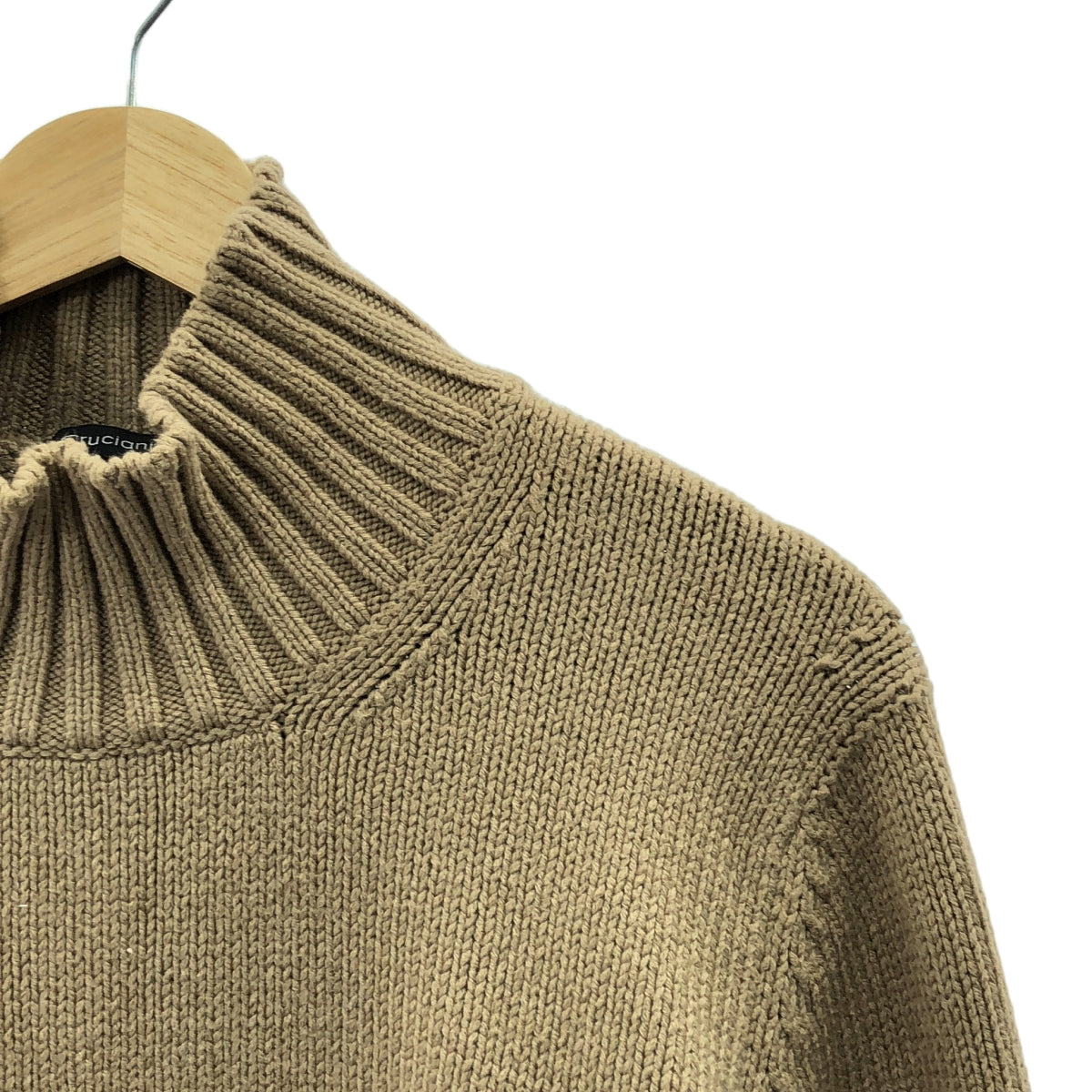 Crucianiクルチアーニ コットンクルーネックニット52 Cruciani / クルチアーニ | コットン混 ハイネック ニット | 52