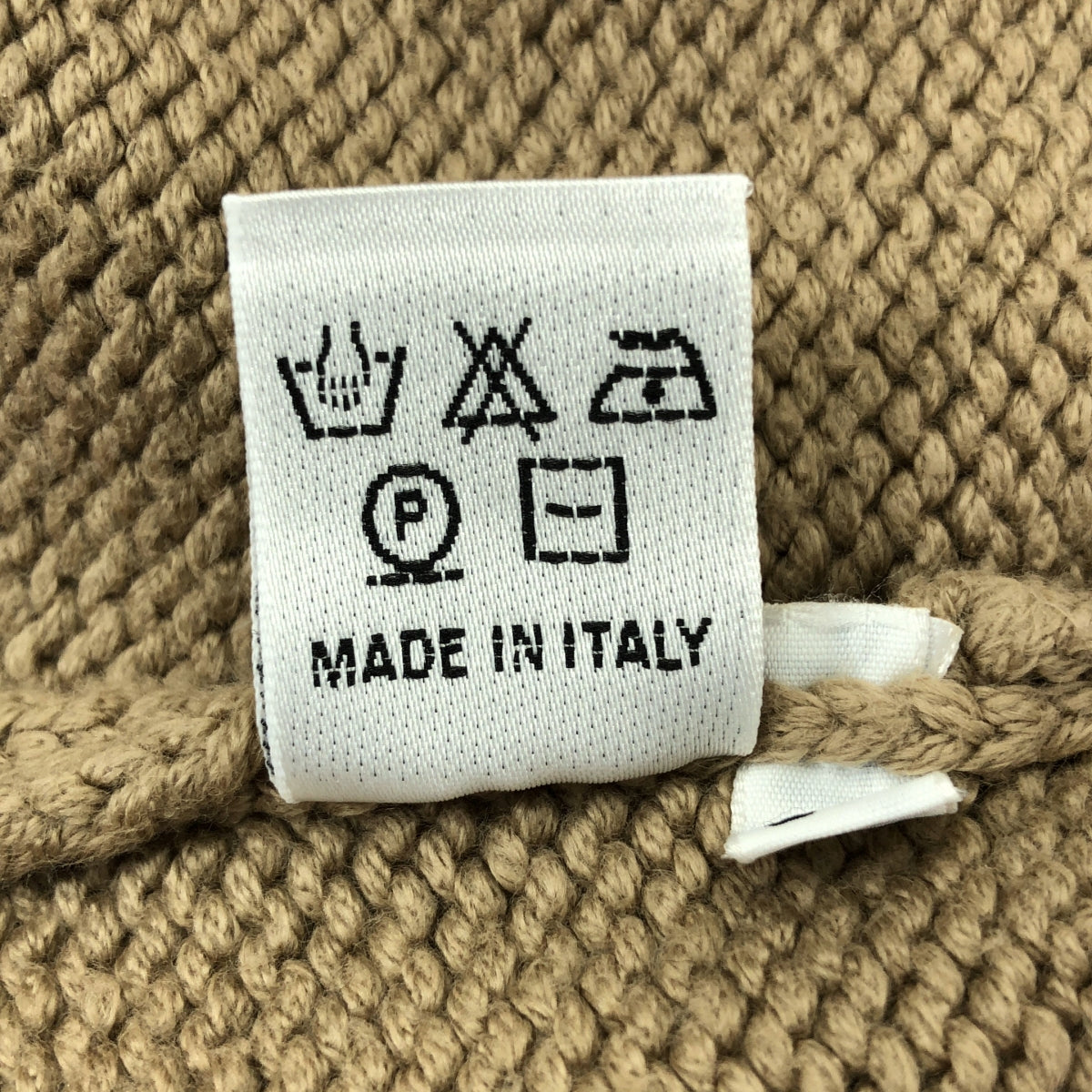 Cruciani / クルチアーニ | コットン混 ハイネック ニット | 52 | ベージュ | メンズ