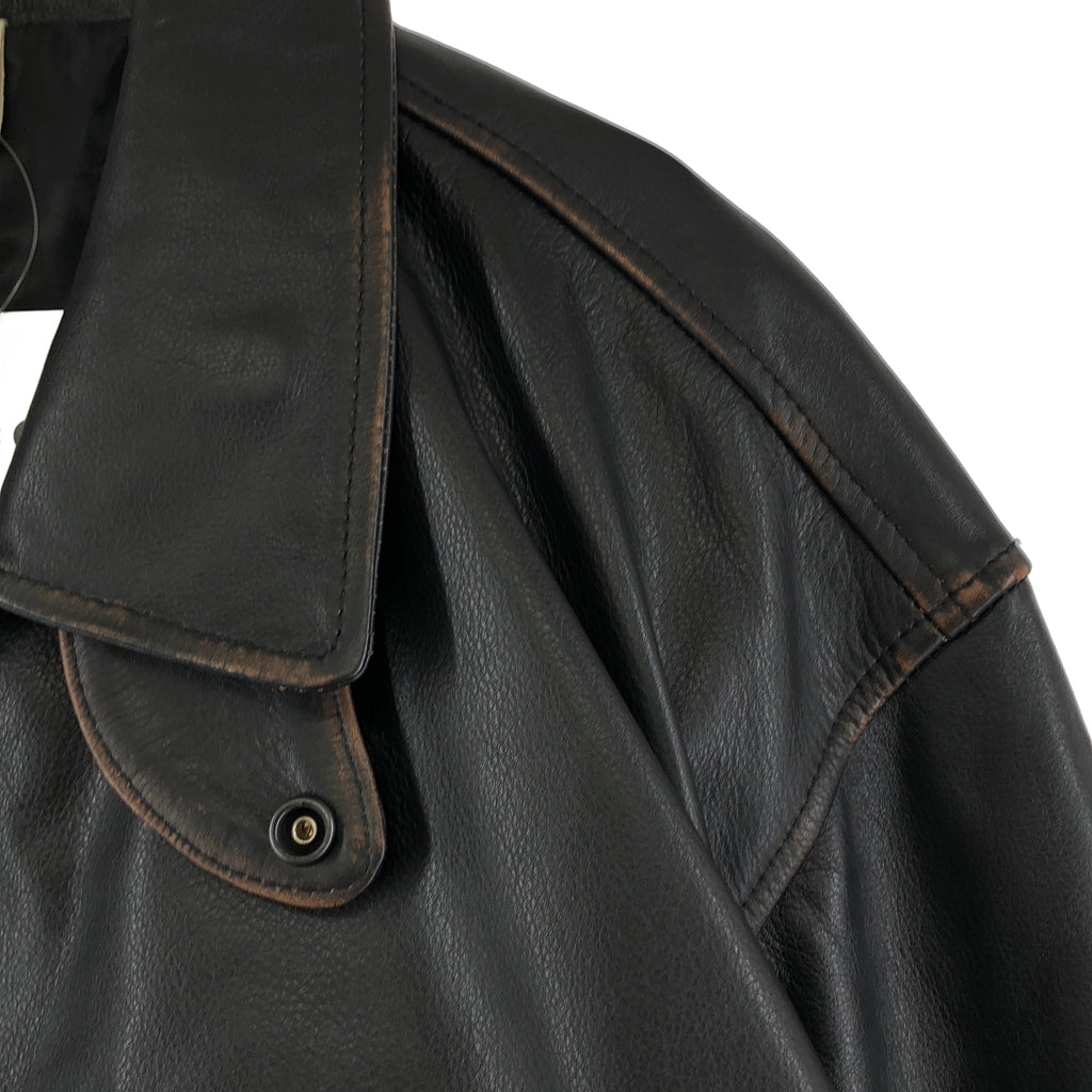 CCU / シーシーユー | 2025AW | × WISM別注 COMFORTABLE SWINGTOP JACKET COW / 羊革 ラムレザー ジャケット / 総裏地 | 3 | メンズ